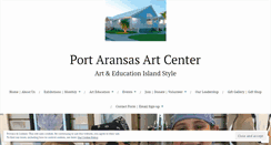 Desktop Screenshot of portaransasartcenter.org